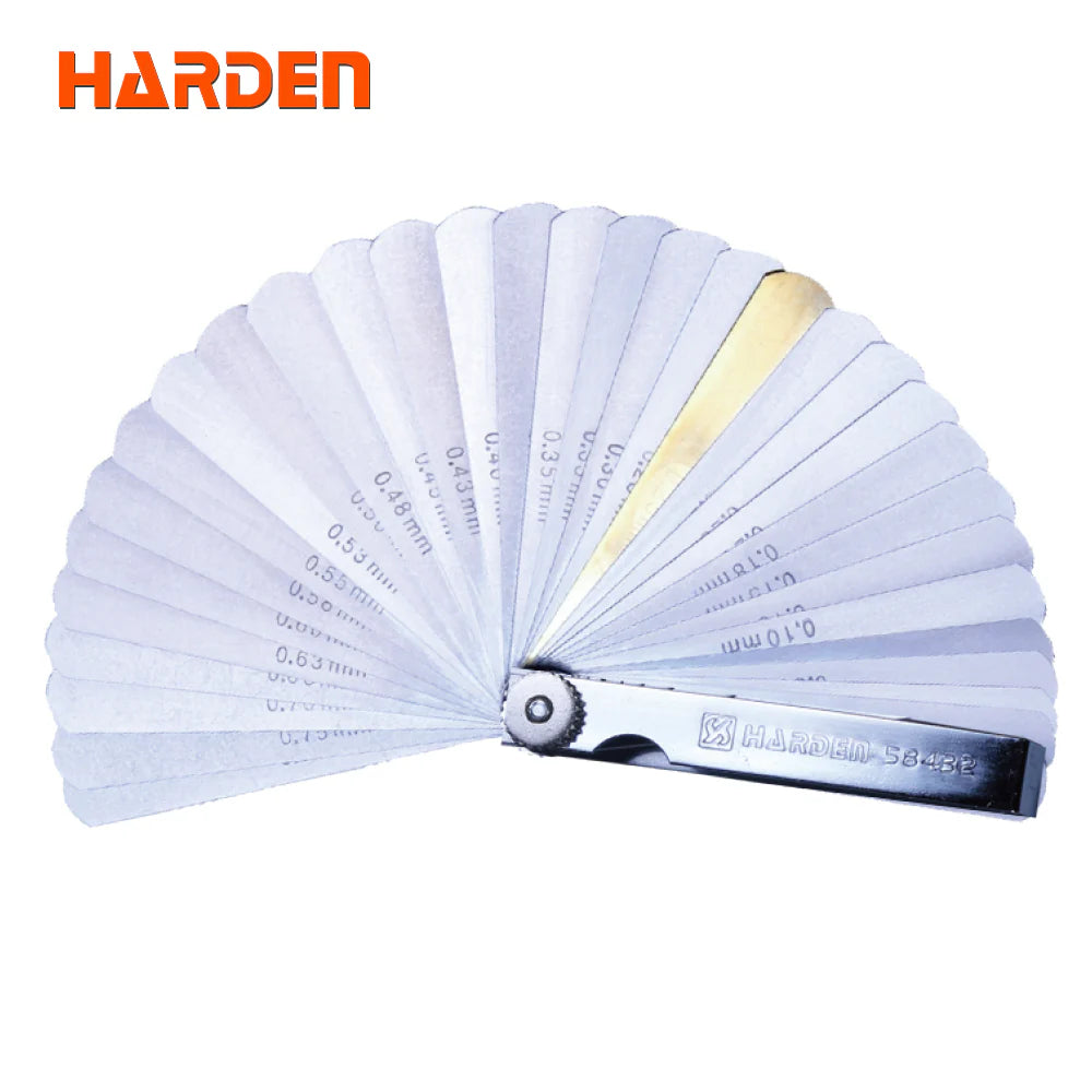 HARDEN 580432 32-Piece Master Feeler Gauge Set | Marvisons
